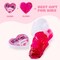 JOYIN 30 Valentines Day Clear Slime Hearts for Kids Valentine Classroom Exchange, Valentine Party Favors, Gift Exchange